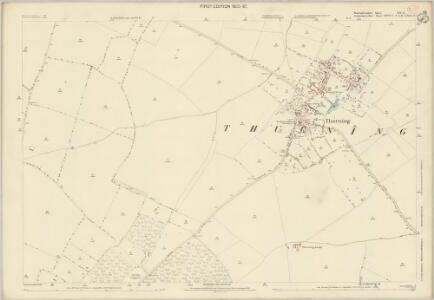Huntingdonshire XII.3 (includes: Barnwell; Luddington; Thurning) - 25 Inch Map