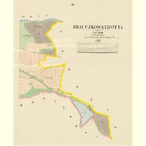 Brauczkowa Lhotta - c0525-1-002 - Kaiserpflichtexemplar der Landkarten des stabilen Katasters
