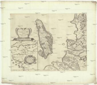 Carte de la coste de la Rochelle a Brouaige et de l'Isle d'Oleron