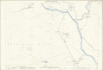 Northumberland (Old Series) LI.11 (includes: Otterburn; Rochester Ward; Troughend) - 25 Inch Map