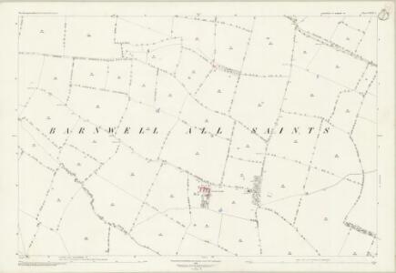 Northamptonshire XXVII.2 (includes: Barnwell; Lilford Cum Wigsthorpe; Thurning) - 25 Inch Map