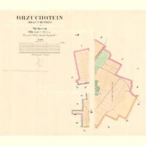 Brzuchotein (Brzuchotin) - m0270-1-001 - Kaiserpflichtexemplar der Landkarten des stabilen Katasters
