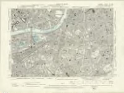 London XI.NW - OS Six-Inch Map