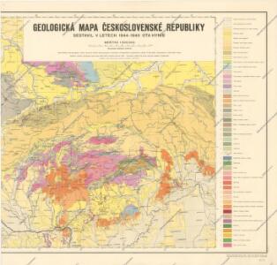 Geologická mapa Československé republiky