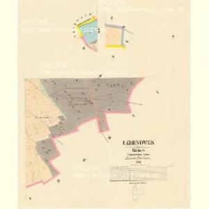 Czernowes - c0886-1-003 - Kaiserpflichtexemplar der Landkarten des stabilen Katasters