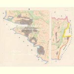 Mileschau - c4651-1-003 - Kaiserpflichtexemplar der Landkarten des stabilen Katasters