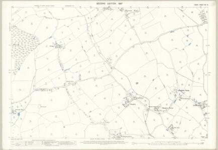 Essex (1st Ed/Rev 1862-96) XVI.5 (includes: Wethersfield) - 25 Inch Map