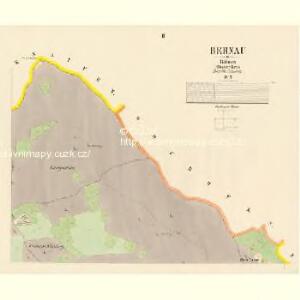 Bernau - c0129-1-002 - Kaiserpflichtexemplar der Landkarten des stabilen Katasters