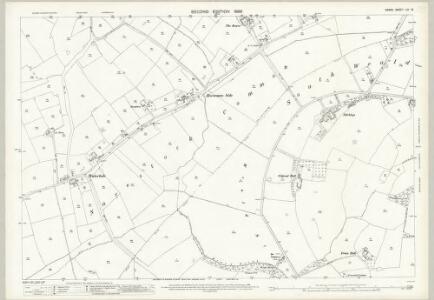 Essex (1st Ed/Rev 1862-96) LIX.13 (includes: Brentwood; Navestock; Noak Hill) - 25 Inch Map
