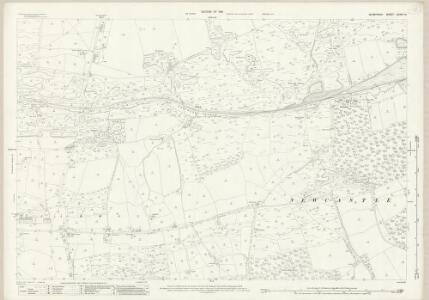 Glamorgan XXXIV.14 (includes: Laleston; Newcastle Higher; Tythegston Higher) - 25 Inch Map