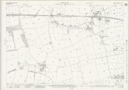 Norfolk XLVIII.13 (includes: Fransham; Little Dunham; Necton) - 25 Inch Map