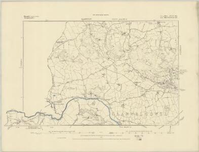 Shropshire XVII.NW - OS Six-Inch Map