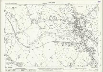 Wiltshire XXVII.5 (includes: Calne Within; Calne Without) - 25 Inch Map