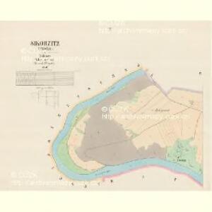 Sikorzitz (Sykořic) - c7680-1-004 - Kaiserpflichtexemplar der Landkarten des stabilen Katasters