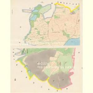 Gistebnitz - c2938-1-001 - Kaiserpflichtexemplar der Landkarten des stabilen Katasters