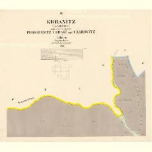 Krhanitz (Krhanic) - c3550-1-002 - Kaiserpflichtexemplar der Landkarten des stabilen Katasters
