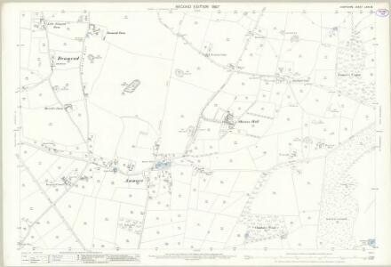 Hampshire and Isle of Wight LXVIII.9 (includes: Denmead; Havant; Horndean) - 25 Inch Map