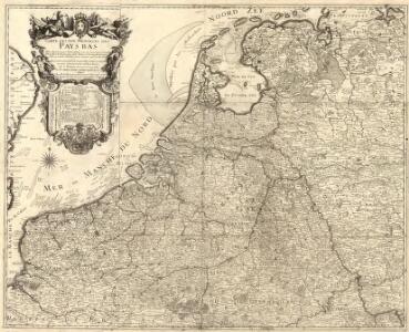 Carte des XVII. Provinces des Pays Bas