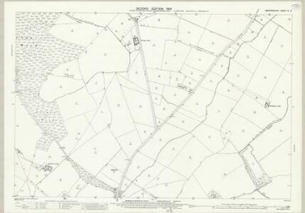 Bedfordshire IV.12 (includes: Bolnhurst and Keysoe; Melchbourne and Yelden; Riseley; Swineshead) - 25 Inch Map