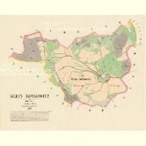 Klein Koykowitz - c3265-1-001 - Kaiserpflichtexemplar der Landkarten des stabilen Katasters
