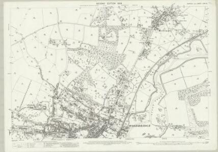 Suffolk LXVII.16 (includes: Bromeswell; Hasketon; Melton; Sutton; Woodbridge) - 25 Inch Map