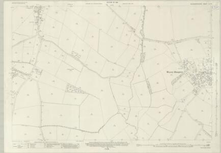 Gloucestershire LII.14 (includes: Ampney St Peter; Down Ampney; Meysey Hampton; Poulton) - 25 Inch Map