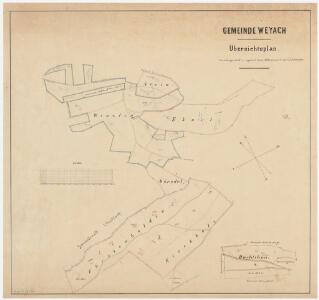 Weiach: Gemeindewaldung: Winzlen, Ebnet, Stein (Auf dem Stein), Wörndel, Fürstenhalden, Chilenholz (Kirchholz), Büechlihau (Büchlihau); Grundrisse