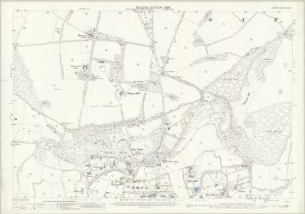 Surrey XXVI.11 (includes: Gatton; Kingswood; Reigate) - 25 Inch Map