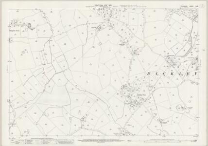 Cheshire LX.8 (includes: Bickley; Hampton) - 25 Inch Map