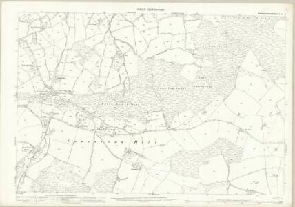 Monmouthshire XX.3 (includes: Mitchell Troy United; Trelech United) - 25 Inch Map