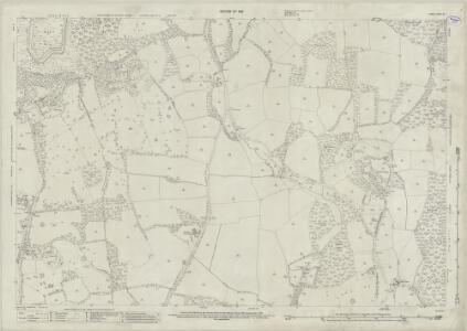 Surrey XL.1 (includes: Abinger; Ewhurst) - 25 Inch Map