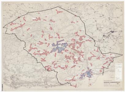 Hombrechtikon: Definition der Siedlungen für die eidgenössische Volkszählung am 01.12.1970; Siedlungskarte