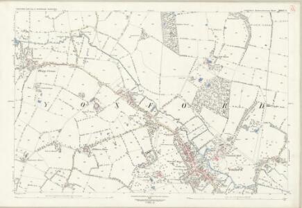 Suffolk XXXIX.13 (includes: Darsham; Sibton; Yoxford) - 25 Inch Map