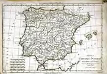 Mappa Hispaniæ antiquæ descripta