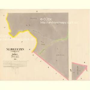 Nebrzezin (Nebřezin) - c4982-1-002 - Kaiserpflichtexemplar der Landkarten des stabilen Katasters