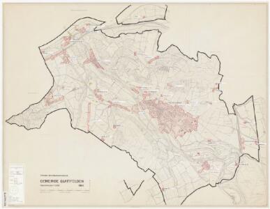 Glattfelden: Definition der Siedlungen für die eidgenössische Volkszählung am 01.12.1970; Siedlungskarte