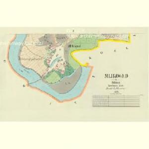 Mlikoged - c4757-1-002 - Kaiserpflichtexemplar der Landkarten des stabilen Katasters