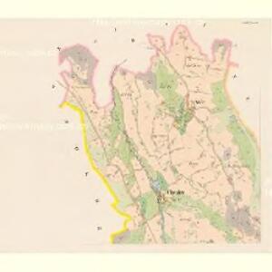 Chwalow - c2696-1-001 - Kaiserpflichtexemplar der Landkarten des stabilen Katasters