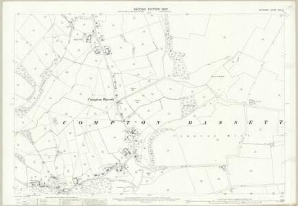 Wiltshire XXVII.3 (includes: Compton Bassett; Hilmarton) - 25 Inch Map