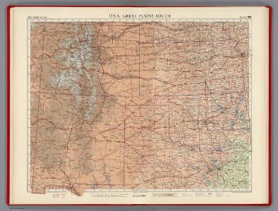 U.S.A. Great Plains South, Plate 109, Vol. V