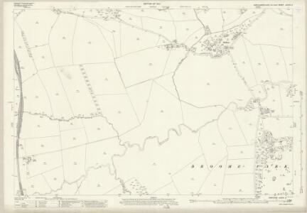 Northumberland (New Series) XXXIV.2 (includes: Bolton; Broome Park; Shawdon; Whittingham) - 25 Inch Map