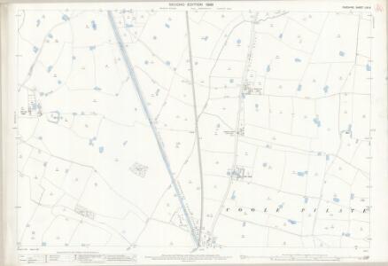 Cheshire LXII.9 (includes: Austerson; Baddington; Bromhall; Coole Pilate) - 25 Inch Map