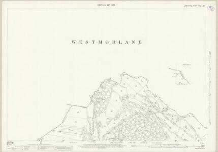 Lancashire XVIII.3 & 4 (includes: Arnside; Beetham; Burton; Holme; Silverdale; Yealand Redmayne) - 25 Inch Map