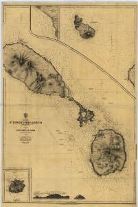 SAINT KITTS, Leeward Islands Island (1864).