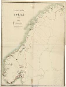 Spesielle kart 5-2: Telegraf Kart over Norge