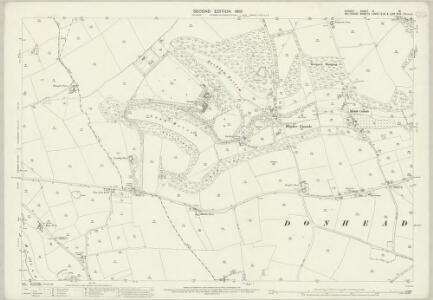 Dorset IV.15 (includes: Cann; Donhead St Mary; Shaftesbury) - 25 Inch Map