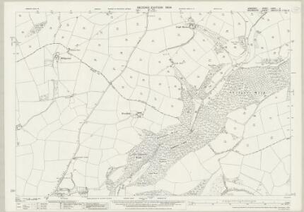 Somerset LXVIII.5 (includes: Brompton Regis; Morebath; Skilgate) - 25 Inch Map