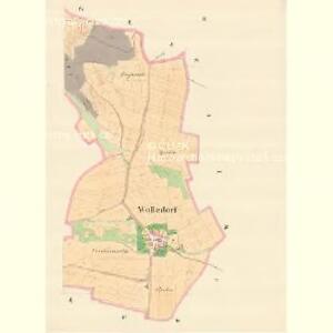 Wollendorf (Wlachow) - m3428-1-002 - Kaiserpflichtexemplar der Landkarten des stabilen Katasters