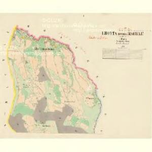Mölten, Lhotta hinter Machau - c3945-1-003 - Kaiserpflichtexemplar der Landkarten des stabilen Katasters
