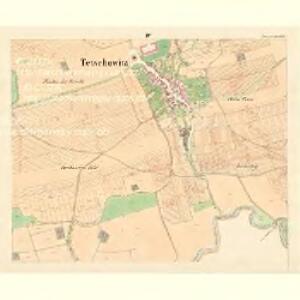 Tetschowitz - m3088-1-004 - Kaiserpflichtexemplar der Landkarten des stabilen Katasters
